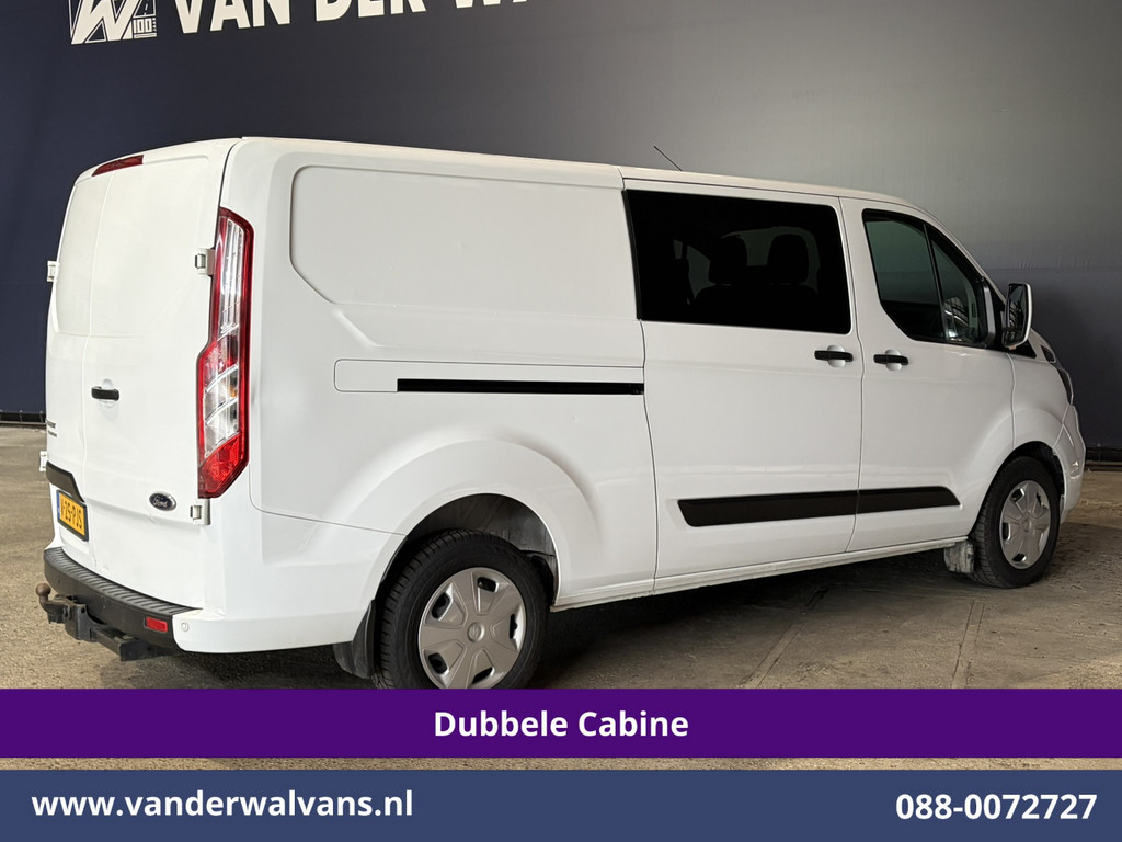 Ford Transit Custom 2.0 TDCI 131pk L2H1 Dubbele Cabine Euro6 Airco | 6-Zits | Cruisecontrol | 2550kg Trekhaak Verwarmde voorruit, Parkeersensoren 9