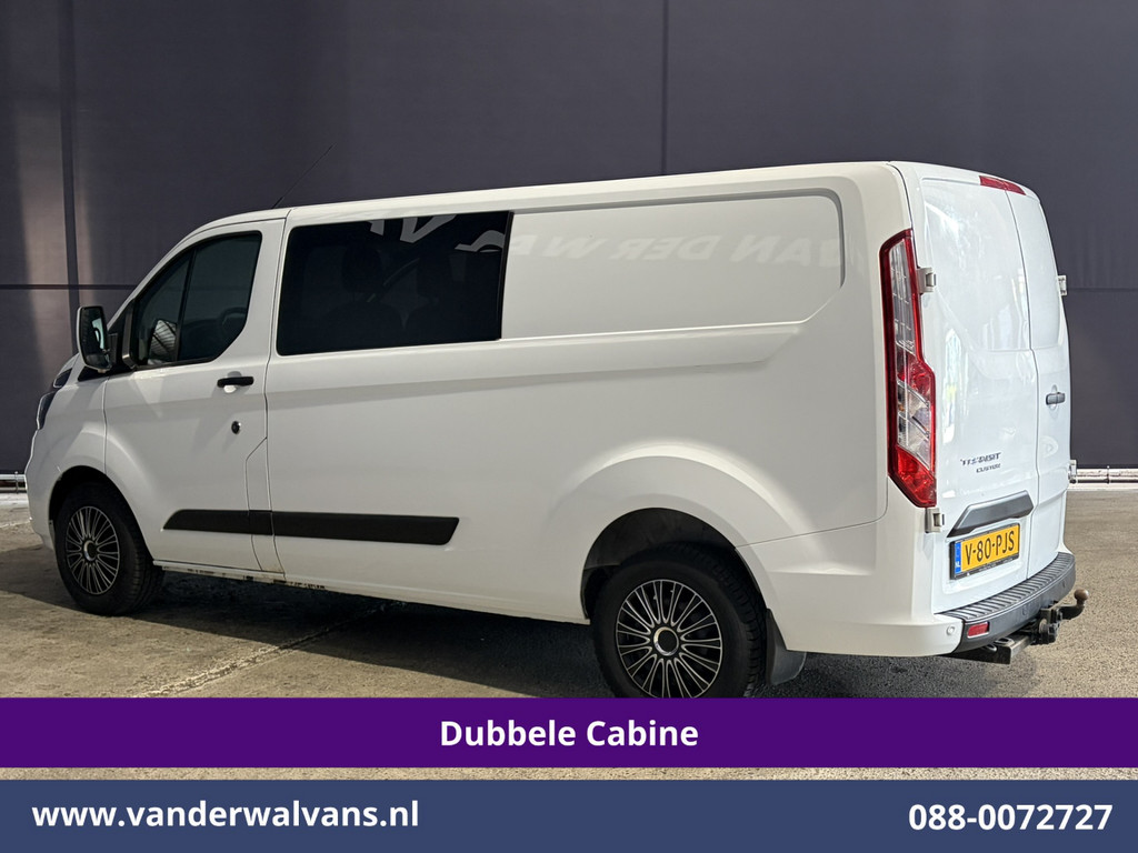 Ford Transit Custom 2.0 TDCI 131pk L2H1 Dubbele Cabine Euro6 Airco | 6-Zits | Cruisecontrol | 2550kg Trekhaak Verwarmde voorruit, Parkeersensoren 9