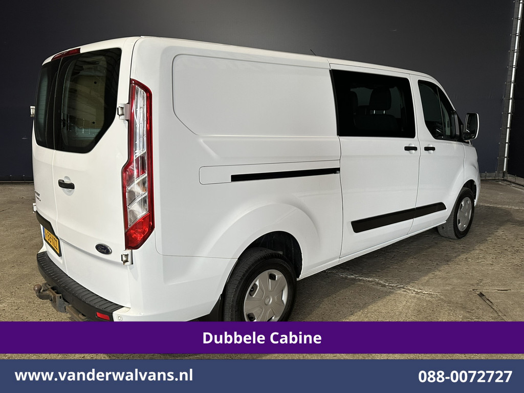 Ford Transit Custom 2.0 TDCI 131pk L2H1 Dubbele Cabine Euro6 Airco | 6-Zits | LED | Cruisecontrol | 2800kg trekhaak Parkeersensoren, Stoelverwarming 11