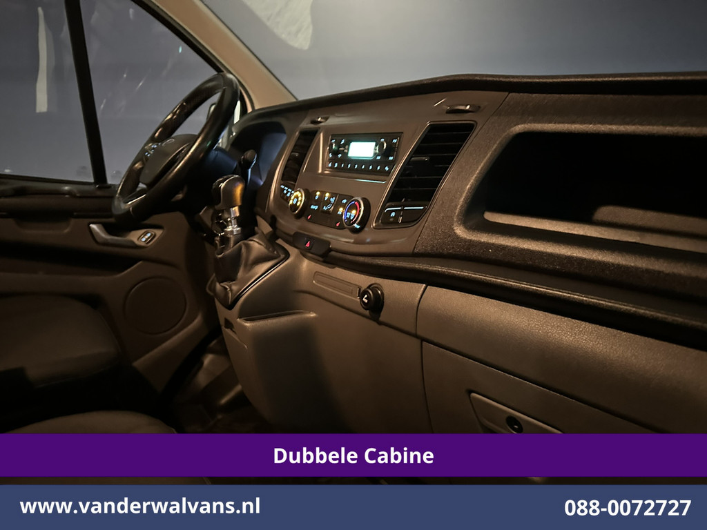 Ford Transit Custom 2.0 TDCI 131pk L2H1 Dubbele Cabine Euro6 Airco | 6-Zits | LED | Cruisecontrol | 2800kg trekhaak Parkeersensoren, Stoelverwarming 13
