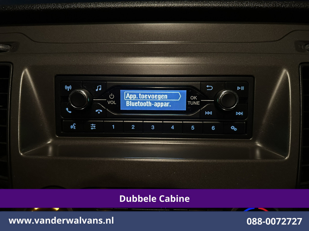 Ford Transit Custom 2.0 TDCI 131pk L2H1 Dubbele Cabine Euro6 Airco | 6-Zits | LED | Cruisecontrol | 2800kg trekhaak Parkeersensoren, Stoelverwarming 16
