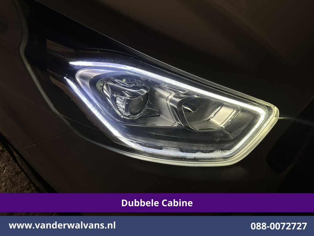 Ford Transit Custom 2.0 TDCI 131pk L2H1 Dubbele Cabine Euro6 Airco | 6-Zits | LED | Cruisecontrol | 2800kg trekhaak Parkeersensoren, Stoelverwarming 3