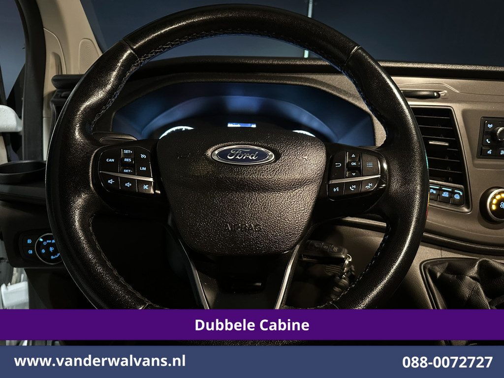 Ford Transit Custom 2.0 TDCI 131pk L2H1 Dubbele Cabine Euro6 Airco | 6-Zits | LED | Cruisecontrol | 2800kg trekhaak Parkeersensoren, Stoelverwarming 4