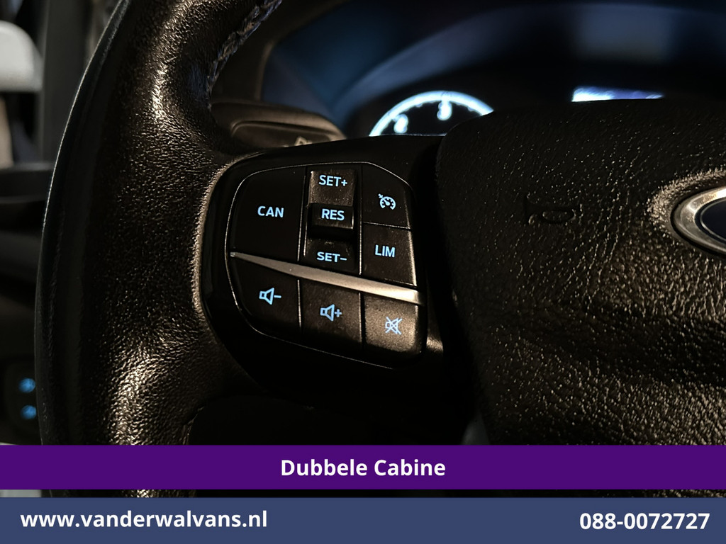Ford Transit Custom 2.0 TDCI 131pk L2H1 Dubbele Cabine Euro6 Airco | 6-Zits | LED | Cruisecontrol | 2800kg trekhaak Parkeersensoren, Stoelverwarming 5