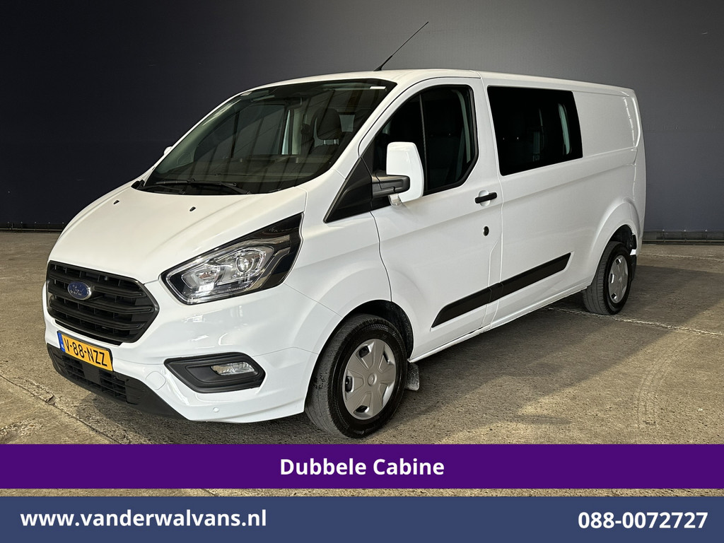 Ford Transit Custom 2.0 TDCI 131pk L2H1 Dubbele Cabine Euro6 Airco | 6-Zits | LED | Cruisecontrol | 2800kg trekhaak Parkeersensoren, Stoelverwarming 9