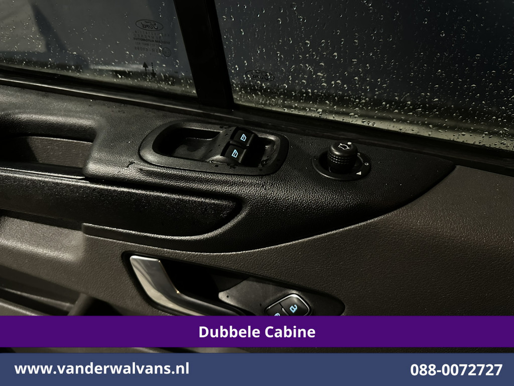 Ford Transit Custom 2.0 TDCI 131pk L2H1 Dubbele Cabine Euro6 Airco | 6-Zits | LED | Cruisecontrol | Parkeersensoren Achterklep, 2800kg trekvermogen 17