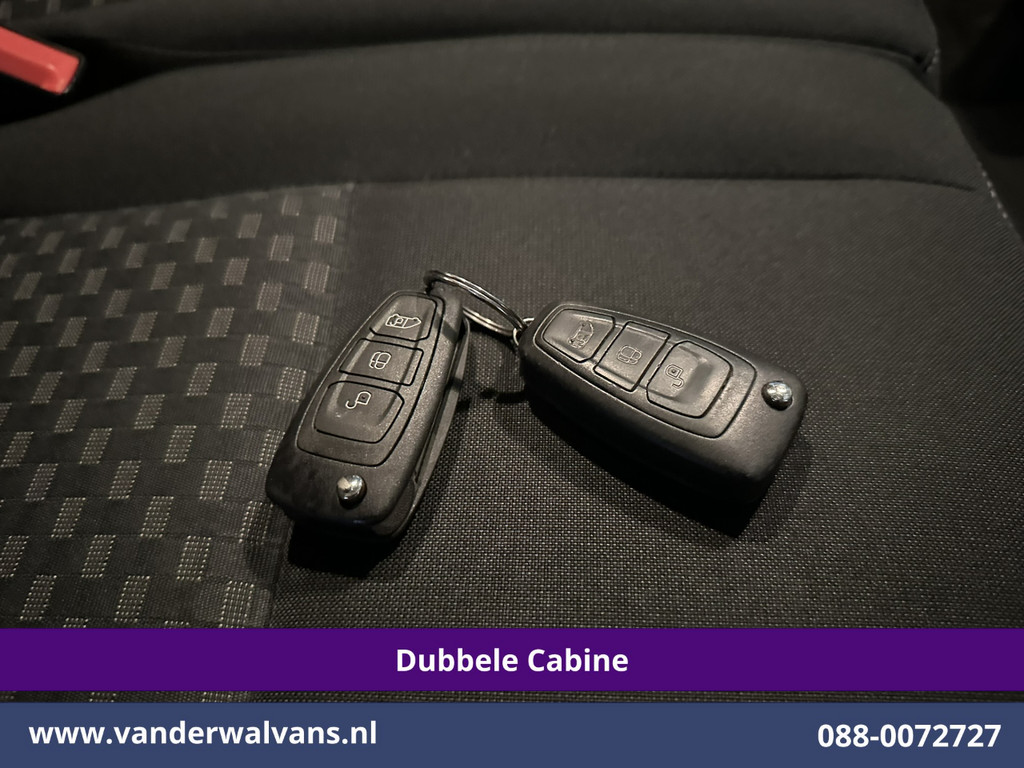 Ford Transit Custom 2.0 TDCI 131pk L2H1 Dubbele Cabine Euro6 Airco | 6-Zits | LED | Cruisecontrol | Parkeersensoren Achterklep, 2800kg trekvermogen 18