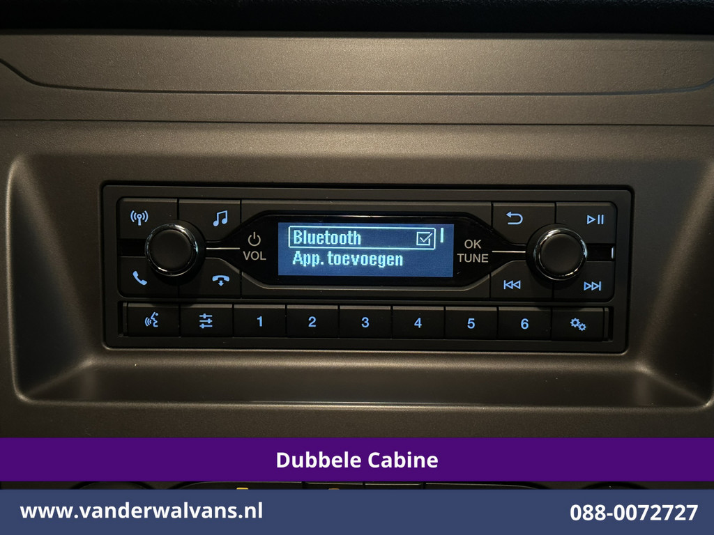 Ford Transit Custom 2.0 TDCI 131pk L2H1 Dubbele Cabine Euro6 Airco | 6-Zits | LED | Cruisecontrol | Verwarmde voorruit Parkeersensoren, Dakdragers, 2800kg trekvermogen 16