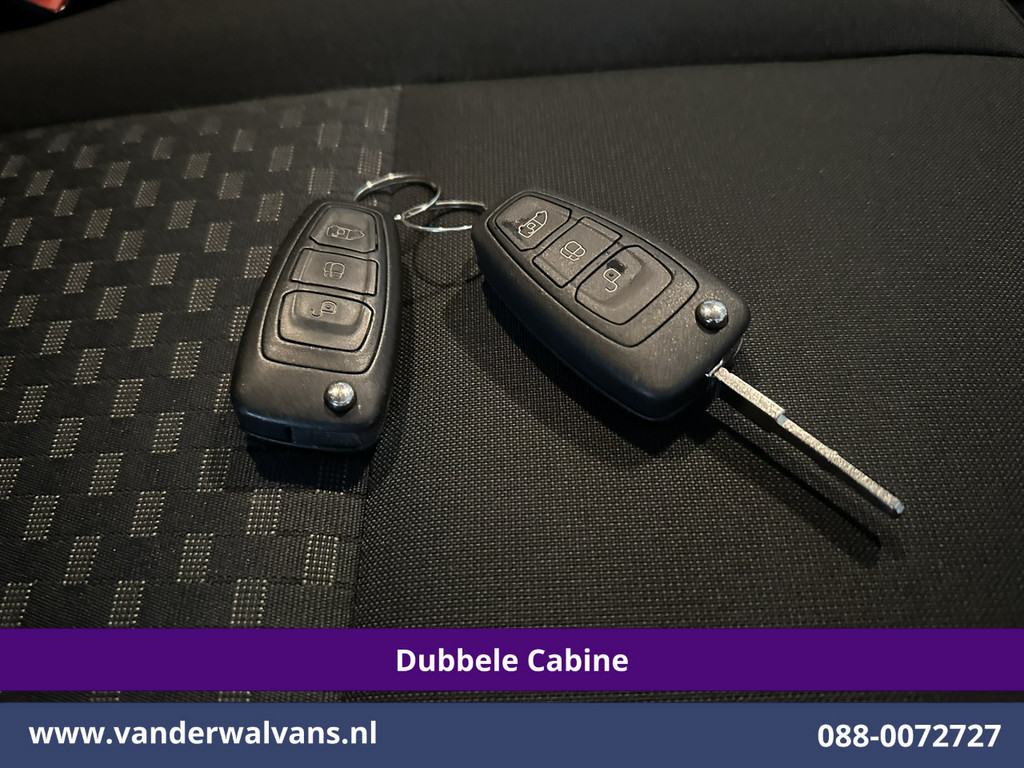 Ford Transit Custom 2.0 TDCI 131pk L2H1 Dubbele Cabine Euro6 Airco | 6-Zits | LED | Cruisecontrol | Verwarmde voorruit Parkeersensoren, Dakdragers, 2800kg trekvermogen 18