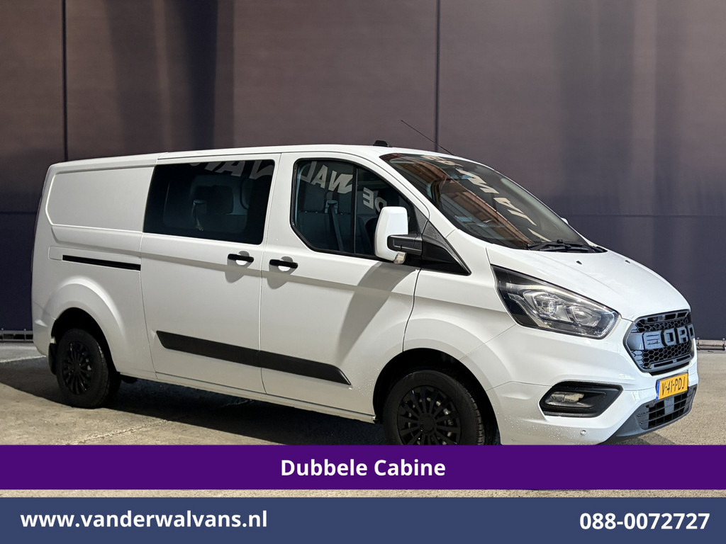Ford Transit Custom 2.0 TDCI 131pk L2H1 Dubbele Cabine Euro6 Airco | 6-Zits | Navigatie | LED | Apple Carplay | Cruisecontrol Android Auto, Parkeersensoren, Achterklep, 2800kg trekvermogen 10