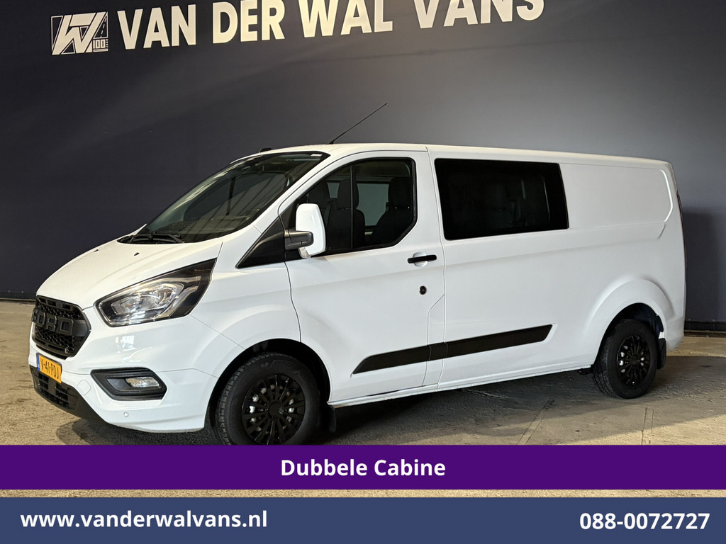 Ford Transit Custom 2.0 TDCI 131pk L2H1 Dubbele Cabine Euro6 Airco | 6-Zits | Navigatie | LED | Apple Carplay | Cruisecontrol Android Auto, Parkeersensoren, Achterklep, 2800kg trekvermogen 11
