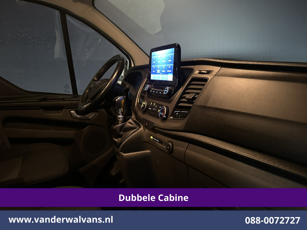 Ford Transit Custom 2.0 TDCI 131pk L2H1 Dubbele Cabine Euro6 Airco | 6-Zits | Navigatie | LED | Apple Carplay | Cruisecontrol Android Auto, Parkeersensoren, Achterklep, 2800kg trekvermogen 15