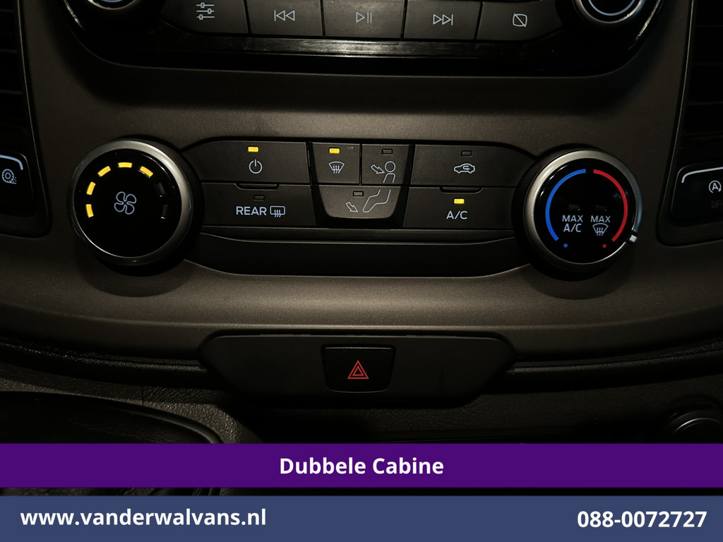 Ford Transit Custom 2.0 TDCI 131pk L2H1 Dubbele Cabine Euro6 Airco | 6-Zits | Navigatie | LED | Apple Carplay | Cruisecontrol Android Auto, Parkeersensoren, Achterklep, 2800kg trekvermogen 8
