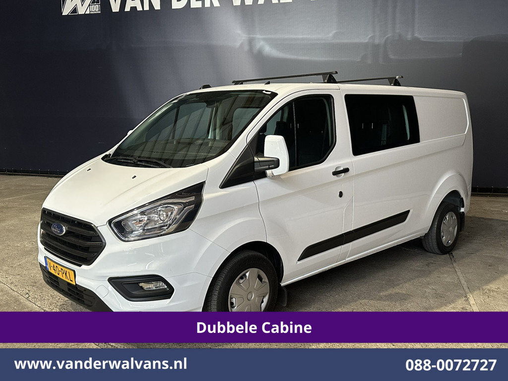 Ford Transit Custom 2.0 TDCI 131pk L2H1 Dubbele Cabine Inrichting Euro6 Airco | 5-Zits | Camera | Cruisecontrol | LED Parkeersensoren, Stoelverwarming, Achterklep, Dakdragers, 2800kg trekvermogen 10