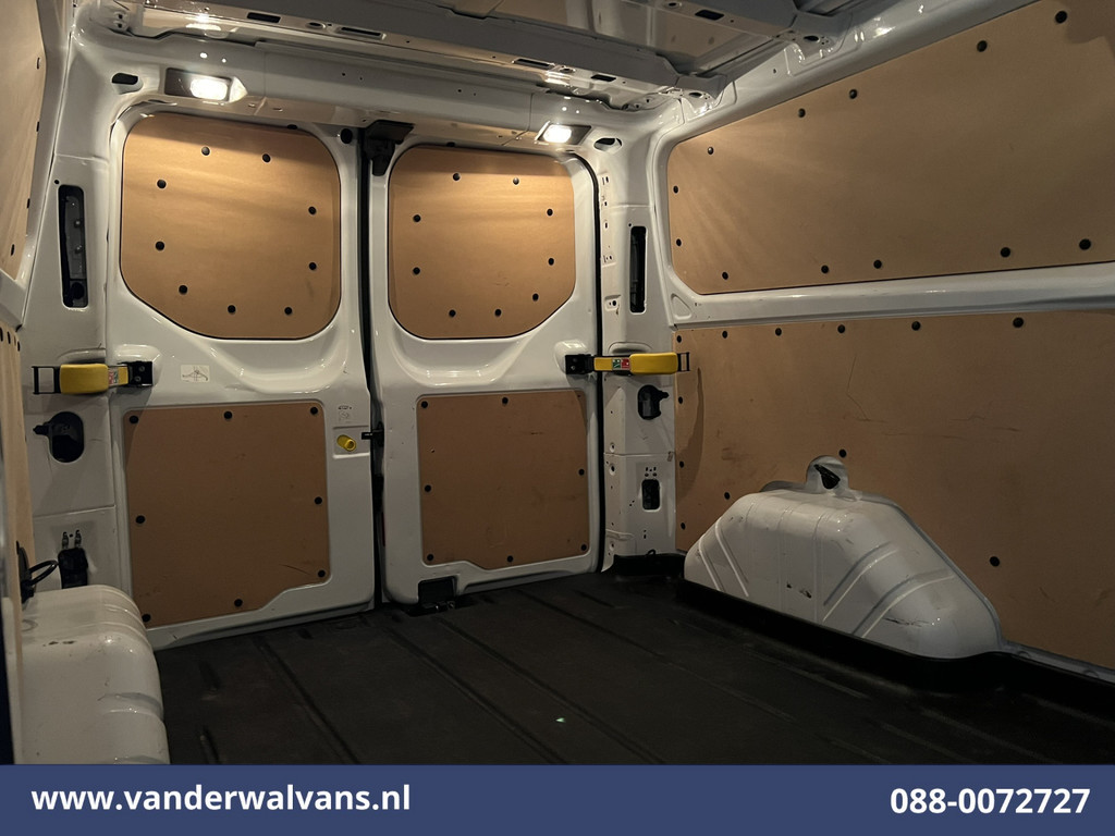 Ford Transit Custom 2.0 TDCI 131pk L2H1 Euro6 Airco | 2800kg Trekhaak | Apple Carplay | LED | Cruisecontrol Android Auto, Verwarmde voorruit, Stoelverwarming, Parkeersensoren, Bijrijdersbank 13