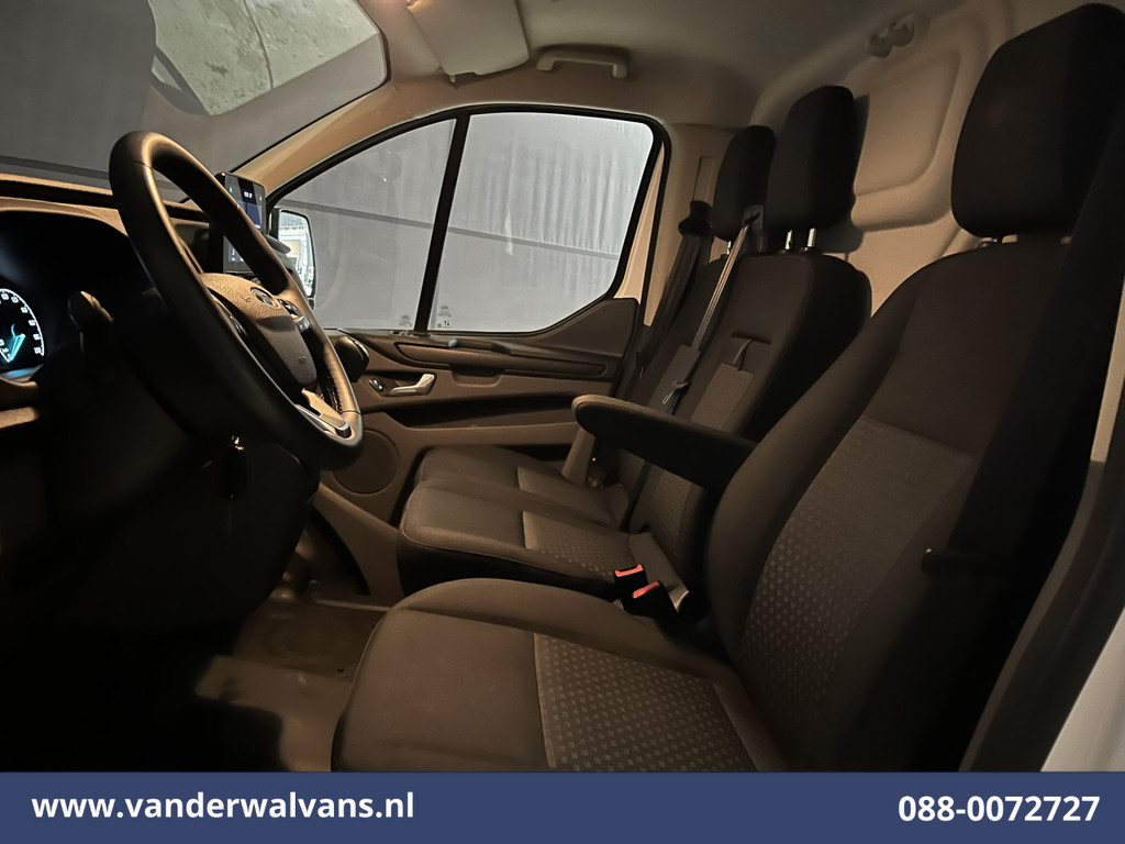 Ford Transit Custom 2.0 TDCI 131pk L2H1 Euro6 Airco | 2800kg Trekhaak | Apple Carplay | LED | Cruisecontrol Android Auto, Verwarmde voorruit, Stoelverwarming, Parkeersensoren, Bijrijdersbank 15