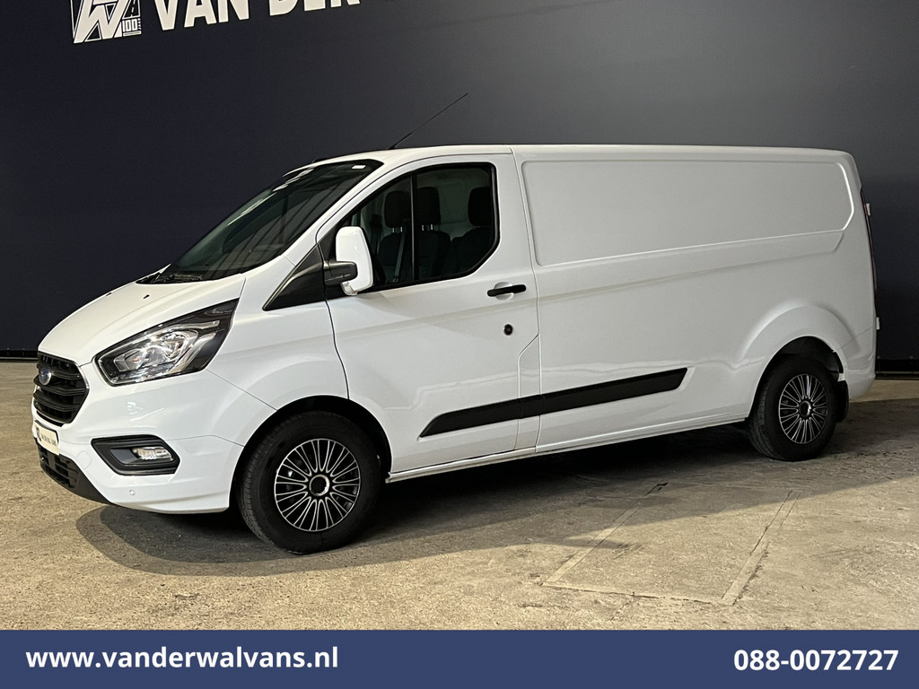 Ford Transit Custom 2.0 TDCI 131pk L2H1 Euro6 Airco | 2800kg Trekhaak | Apple Carplay | LED | Cruisecontrol Android Auto, Verwarmde voorruit, Stoelverwarming, Parkeersensoren, Bijrijdersbank 8