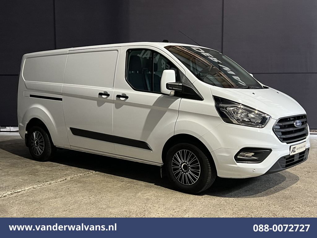 Ford Transit Custom 2.0 TDCI 131pk L2H1 Euro6 Airco | 2800kg Trekhaak | Apple Carplay | LED | Cruisecontrol Android Auto, Verwarmde voorruit, Stoelverwarming, Parkeersensoren, Bijrijdersbank 9