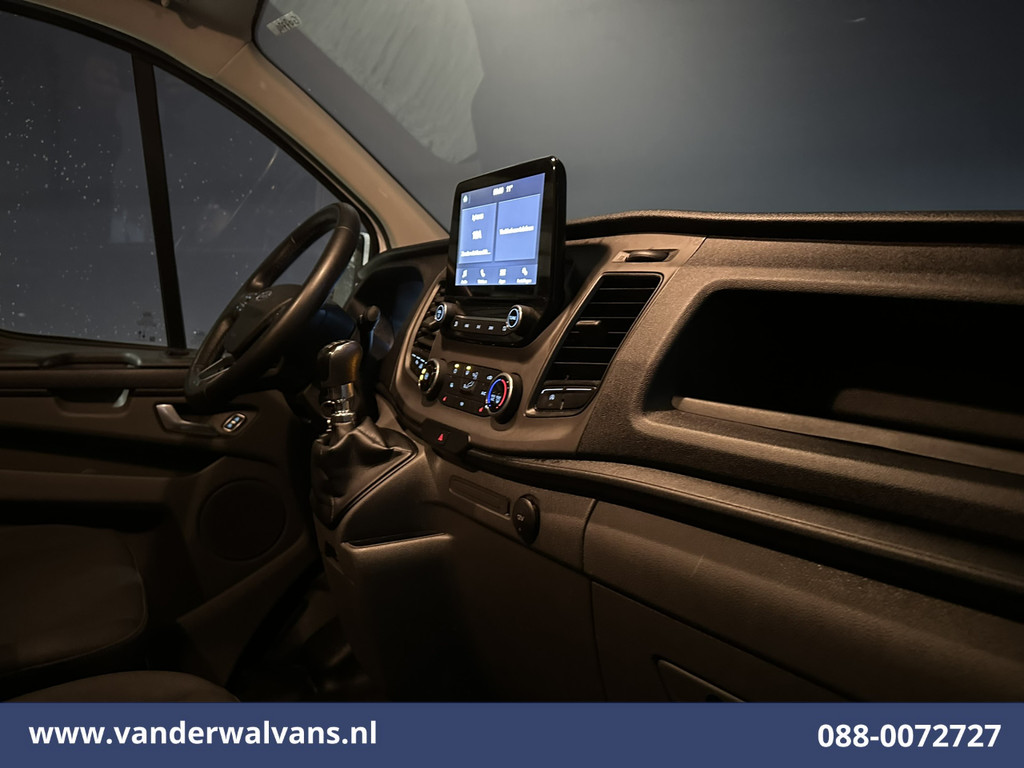 Ford Transit Custom 2.0 TDCI 131pk L2H1 Euro6 Airco | Apple Carplay | Android Auto | LED | Cruisecontrol Stoelverwarming, Verwarmde voorruit, Parkeersensoren, Bijrijdersbank, 2800kg trekvermogen 14