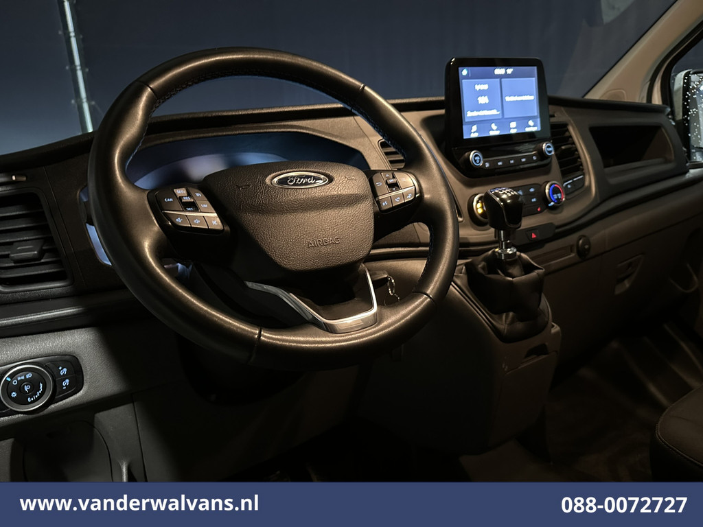 Ford Transit Custom 2.0 TDCI 131pk L2H1 Euro6 Airco | Apple Carplay | Android Auto | LED | Cruisecontrol Stoelverwarming, Verwarmde voorruit, Parkeersensoren, Bijrijdersbank, 2800kg trekvermogen 15