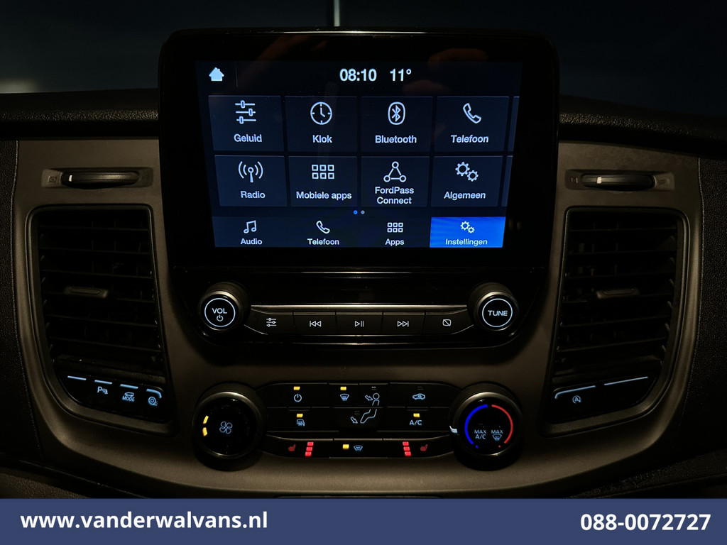 Ford Transit Custom 2.0 TDCI 131pk L2H1 Euro6 Airco | Apple Carplay | Android Auto | LED | Cruisecontrol Stoelverwarming, Verwarmde voorruit, Parkeersensoren, Bijrijdersbank, 2800kg trekvermogen 16