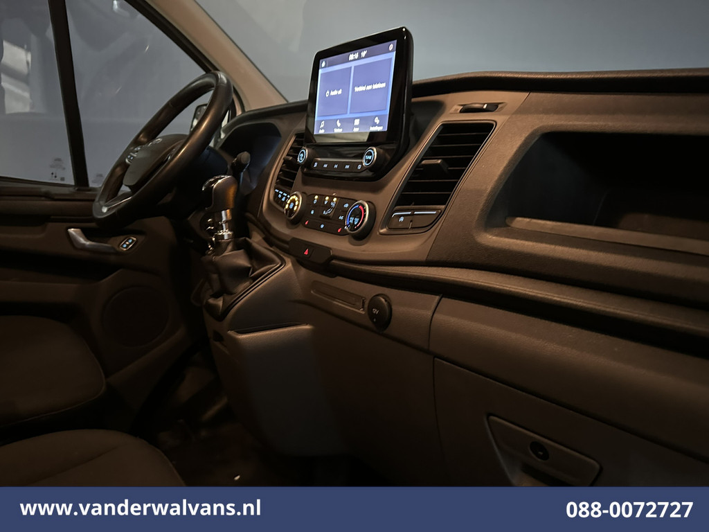 Ford Transit Custom 2.0 TDCI 131pk L2H1 Euro6 Airco | Apple Carplay | LED | Cruisecontrol | Stoelverwarming Verwarmde voorruit, Parkeersensoren, Bijrijdersbank, 2800kg trekvermogen 14