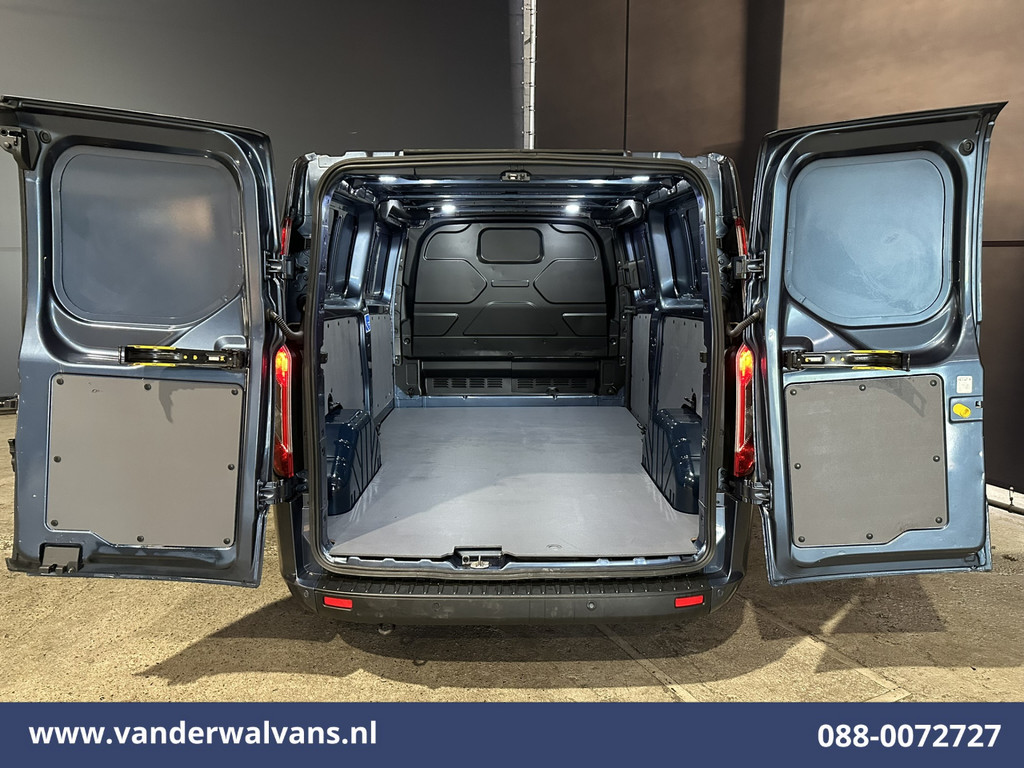 Ford Transit Custom 2.0 TDCI 131pk L2H1 Euro6 Airco | Camera | LED | Cruisecontrol | Verwarmde voorruit Parkeersensoren, Bijrijdersbank, 2800kg trekvermogen 11