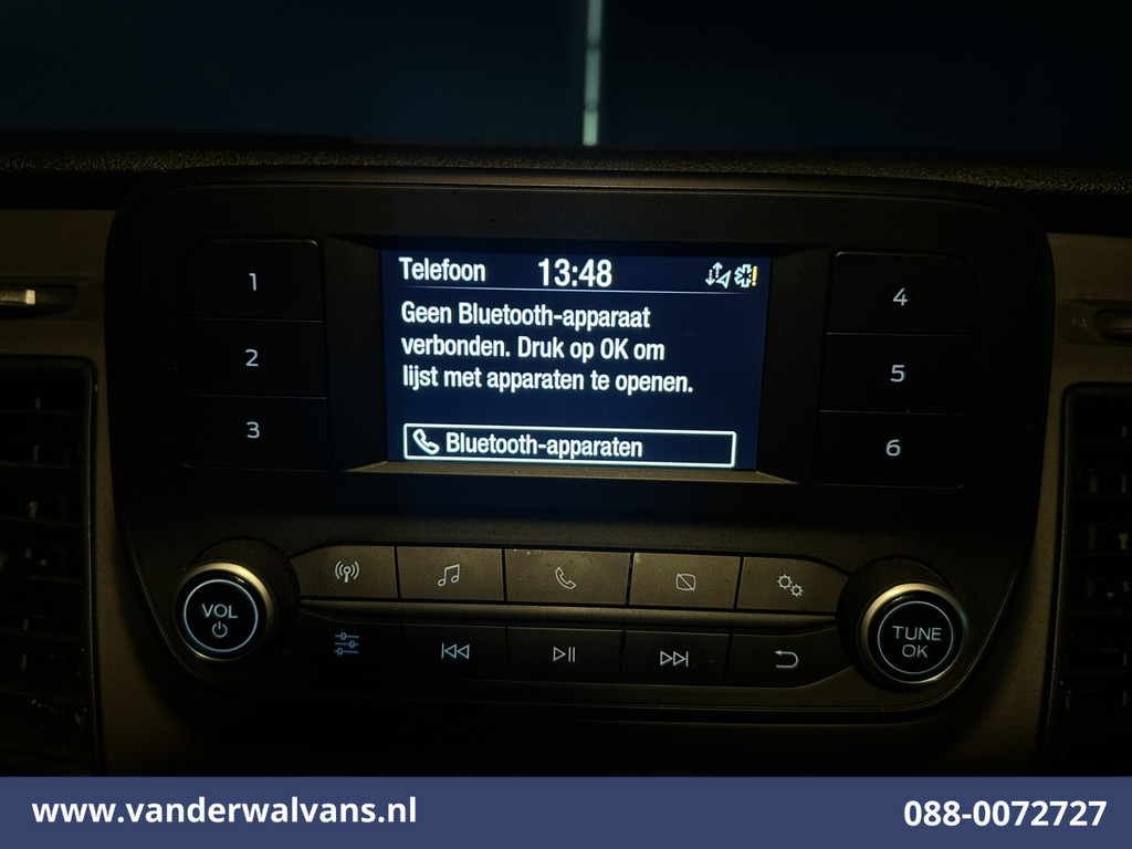 Ford Transit Custom 2.0 TDCI 131pk L2H1 Euro6 Airco | Camera | LED | Cruisecontrol | Verwarmde voorruit Parkeersensoren, Bijrijdersbank, 2800kg trekvermogen 16