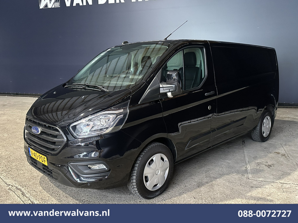 Ford Transit Custom 2.0 TDCI 131pk L2H1 Euro6 Airco | Camera | Leder | Navigatie | LED | Cruisecontrol Verwarmde Voorruit, Parkeersensoren, Bijrijdersbank, 2800kg trekvermogen 10