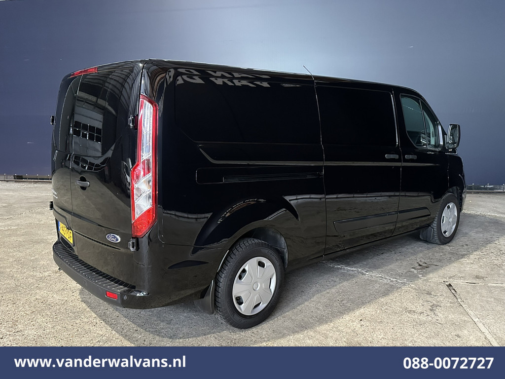 Ford Transit Custom 2.0 TDCI 131pk L2H1 Euro6 Airco | Camera | Leder | Navigatie | LED | Cruisecontrol Verwarmde Voorruit, Parkeersensoren, Bijrijdersbank, 2800kg trekvermogen 12