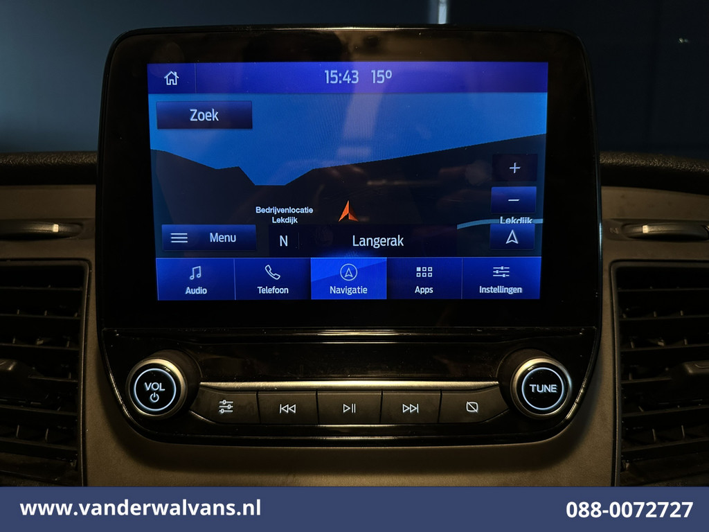 Ford Transit Custom 2.0 TDCI 131pk L2H1 Euro6 Airco | Camera | Leder | Navigatie | LED | Cruisecontrol Verwarmde Voorruit, Parkeersensoren, Bijrijdersbank, 2800kg trekvermogen 3