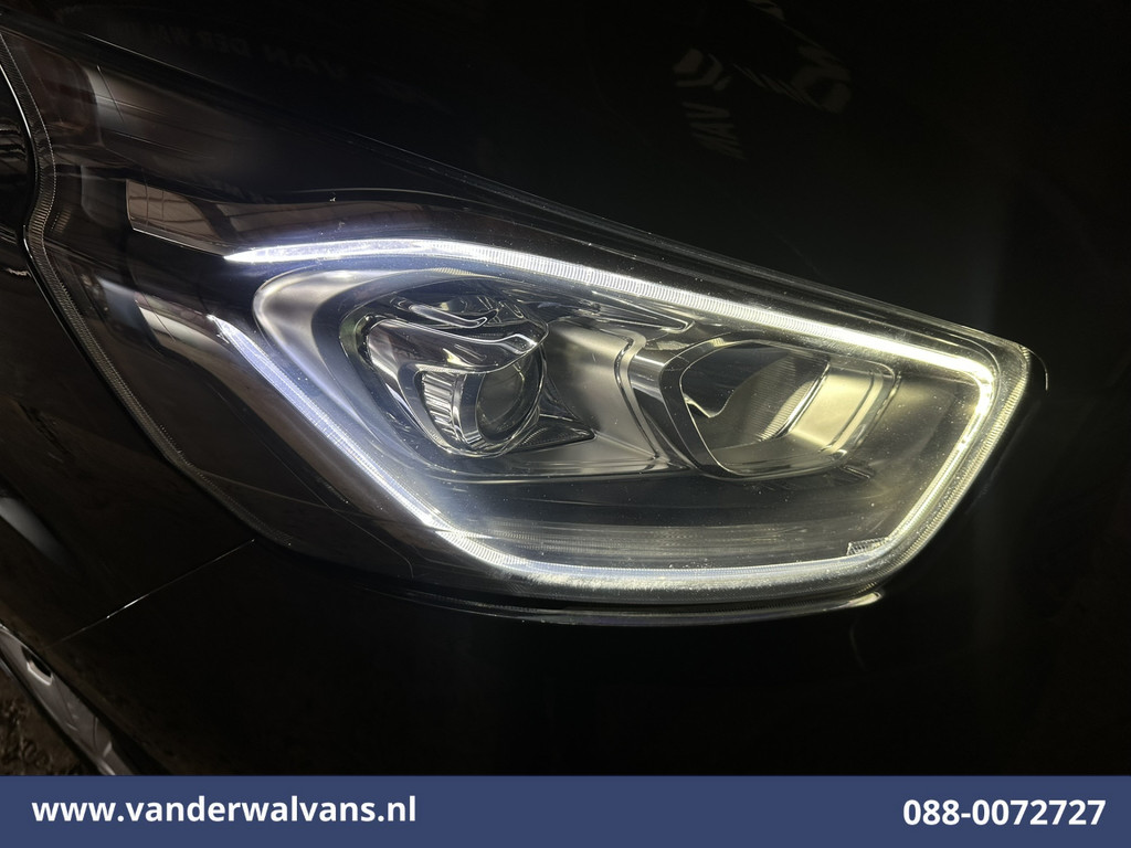 Ford Transit Custom 2.0 TDCI 131pk L2H1 Euro6 Airco | Camera | Leder | Navigatie | LED | Cruisecontrol Verwarmde Voorruit, Parkeersensoren, Bijrijdersbank, 2800kg trekvermogen 4