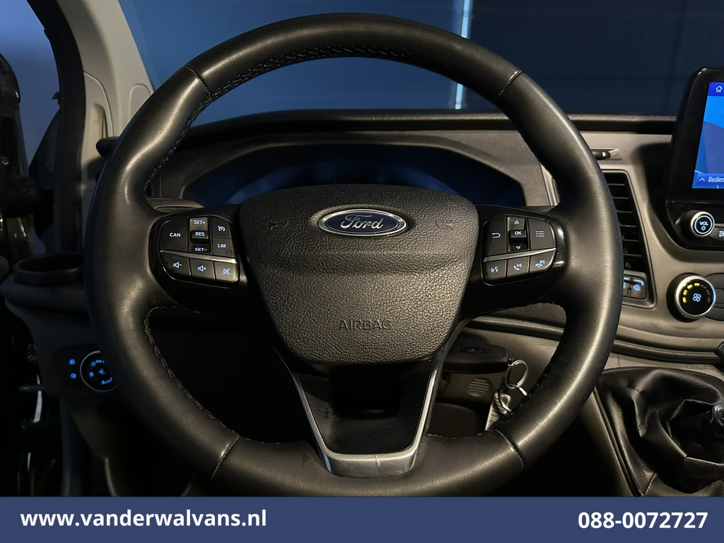 Ford Transit Custom 2.0 TDCI 131pk L2H1 Euro6 Airco | Camera | Leder | Navigatie | LED | Cruisecontrol Verwarmde Voorruit, Parkeersensoren, Bijrijdersbank, 2800kg trekvermogen 6