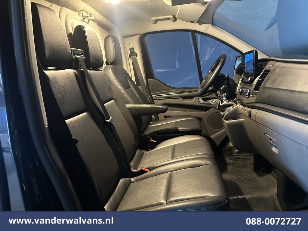 Ford Transit Custom 2.0 TDCI 131pk L2H1 Euro6 Airco | Camera | Leder | Navigatie | LED | Cruisecontrol Verwarmde Voorruit, Parkeersensoren, Bijrijdersbank, 2800kg trekvermogen 8