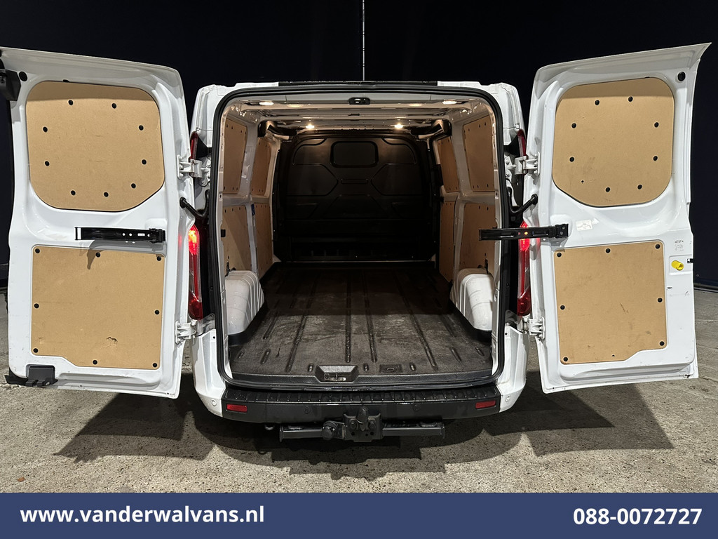 Ford Transit Custom 2.0 TDCI 131pk L2H1 Euro6 Airco | LED | Apple Carplay | Cruisecontrol | 2800kg Trekhaak | Stoelverwarming Parkeersensoren, Verwarmde voorruit, Bijrijdersbank 12
