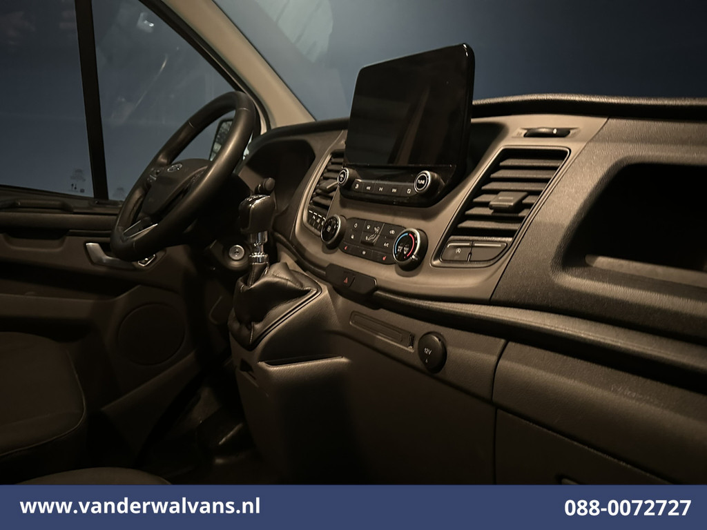 Ford Transit Custom 2.0 TDCI 131pk L2H1 Euro6 Airco | LED | Apple Carplay | Cruisecontrol | 2800kg Trekhaak | Stoelverwarming Parkeersensoren, Verwarmde voorruit, Bijrijdersbank 14