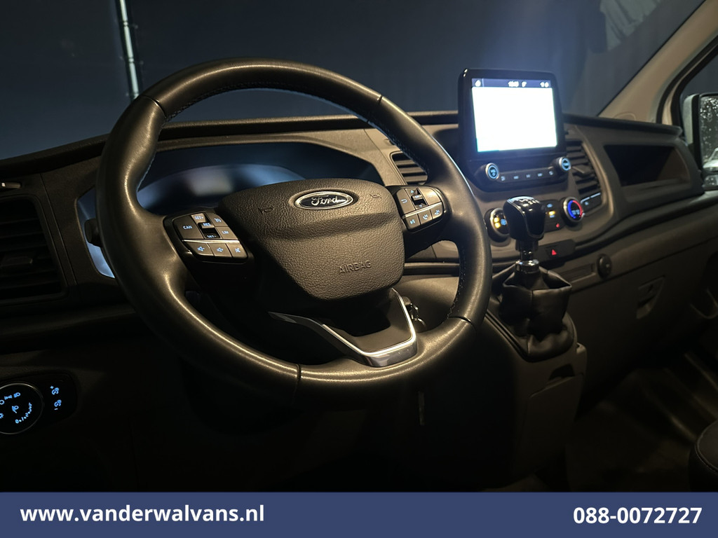 Ford Transit Custom 2.0 TDCI 131pk L2H1 Euro6 Airco | LED | Apple Carplay | Cruisecontrol | 2800kg Trekhaak | Stoelverwarming Parkeersensoren, Verwarmde voorruit, Bijrijdersbank 15