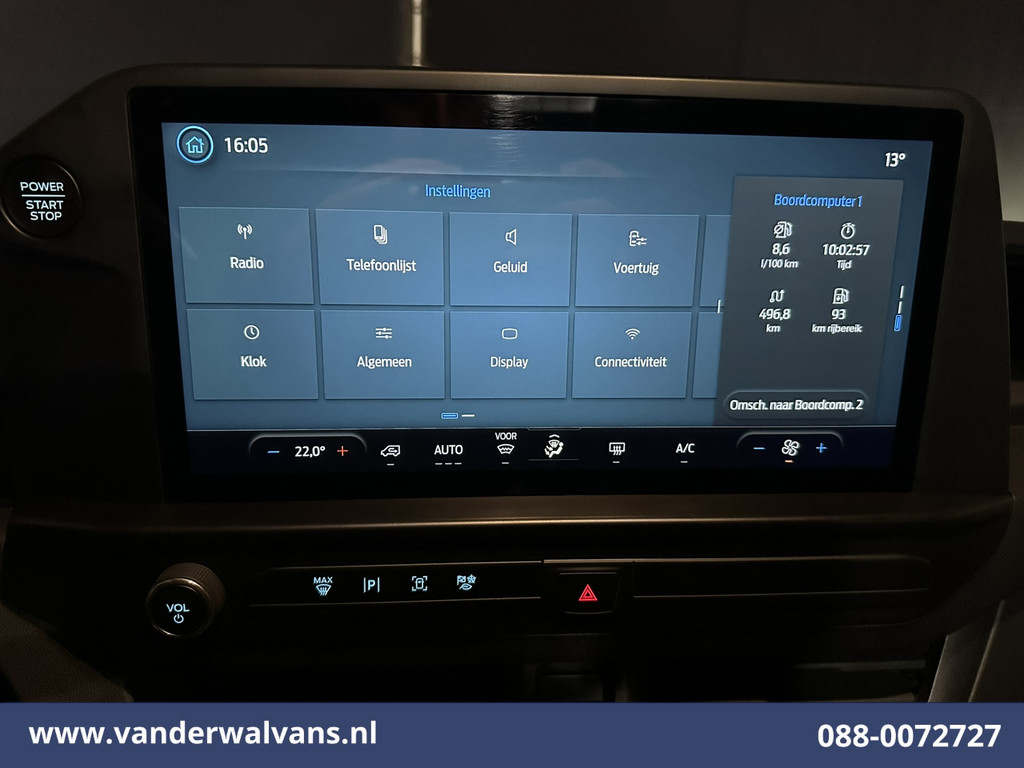 Ford Transit Custom 2.0 TDCI 136pk L1H1 Euro6 Airco | Camera | Apple Carplay | LED | Cruisecontrol Android Auto, Verwarmde voorruit, Parkeersensoren, Bijrijdersbank, 2740kg trekvermogen 16