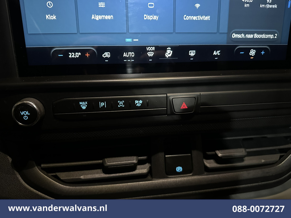 Ford Transit Custom 2.0 TDCI 136pk L1H1 Euro6 Airco | Camera | Apple Carplay | LED | Cruisecontrol Android Auto, Verwarmde voorruit, Parkeersensoren, Bijrijdersbank, 2740kg trekvermogen 17