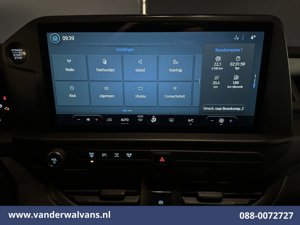 Ford Transit Custom 2.0 TDCI 136pk L1H1 Euro6 Airco | Camera | LED | Apple Carplay | Cruisecontrol Android Auto, Verwarmde voorruit, Parkeersensoren, Bijrijdersbank, 2740kg trekvermogen 15