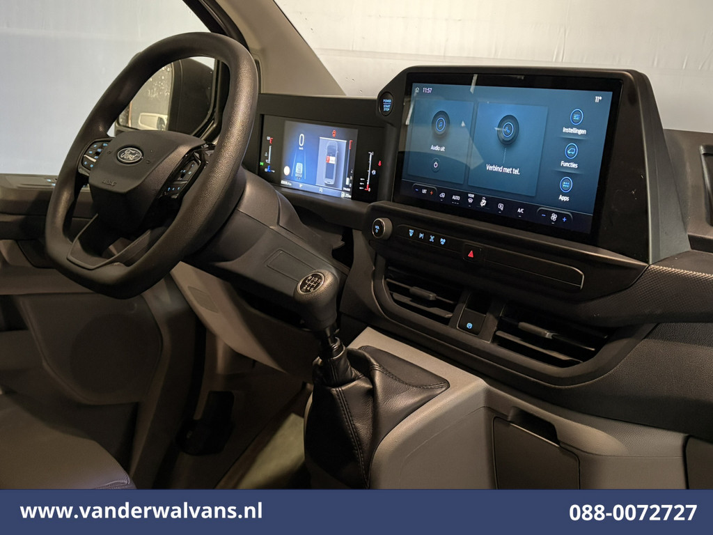 Ford Transit Custom 2.0 TDCI 136pk L2H1 Euro6 Airco | Camera | Apple Carplay | LED Cruisecontrol, Android Auto, Verwarmde Voorruit, Parkeersensoren, Bijrijdersbank, 2740kg trekvermogen 18