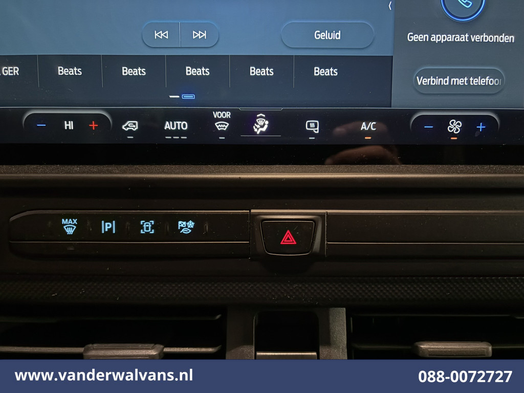Ford Transit Custom 2.0 TDCI 136pk L2H1 Euro6 Airco | Camera | Apple Carplay | LED Cruisecontrol, Android Auto, Verwarmde Voorruit, Parkeersensoren, Bijrijdersbank, 2740kg trekvermogen 7