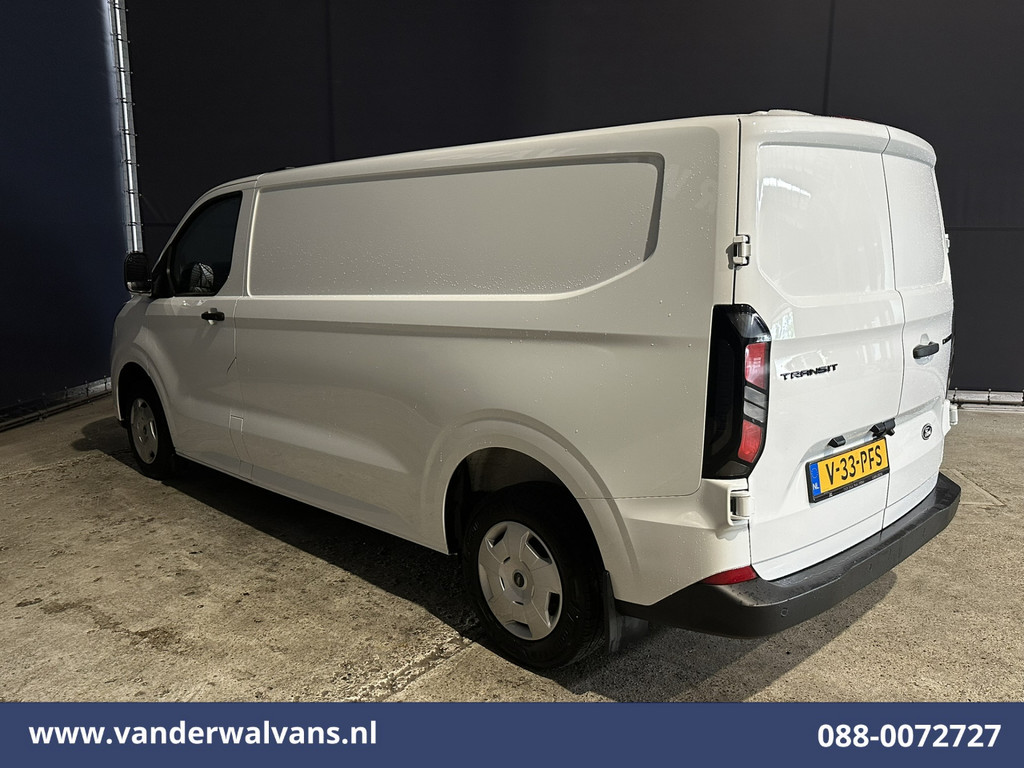 Ford Transit Custom 2.0 TDCI 136pk L2H1 Euro6 Airco | Camera | LED | Apple Carplay | Cruisecontrol Android Auto, Leder, Verwarmde voorruit, Parkeersensoren, Bijrijdersbank, 2740kg trekvermogen 10
