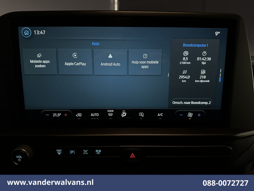 Ford Transit Custom 2.0 TDCI 136pk L2H1 Euro6 Airco | Camera | LED | Apple Carplay | Cruisecontrol Android Auto, Leder, Verwarmde voorruit, Parkeersensoren, Bijrijdersbank, 2740kg trekvermogen 4