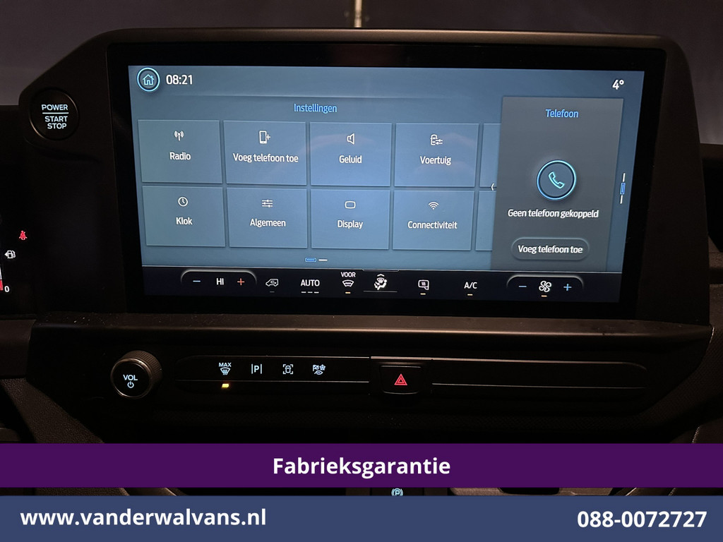 Ford Transit Custom 2.0 TDCI 136pk L2H1 Euro6 Fabrieksgarantie Airco | Camera | LED | Apple Carplay | Cruisecontrol Android Auto, Verwarmde voorruit, Parkeersensoren, Bijrijdersbank 6