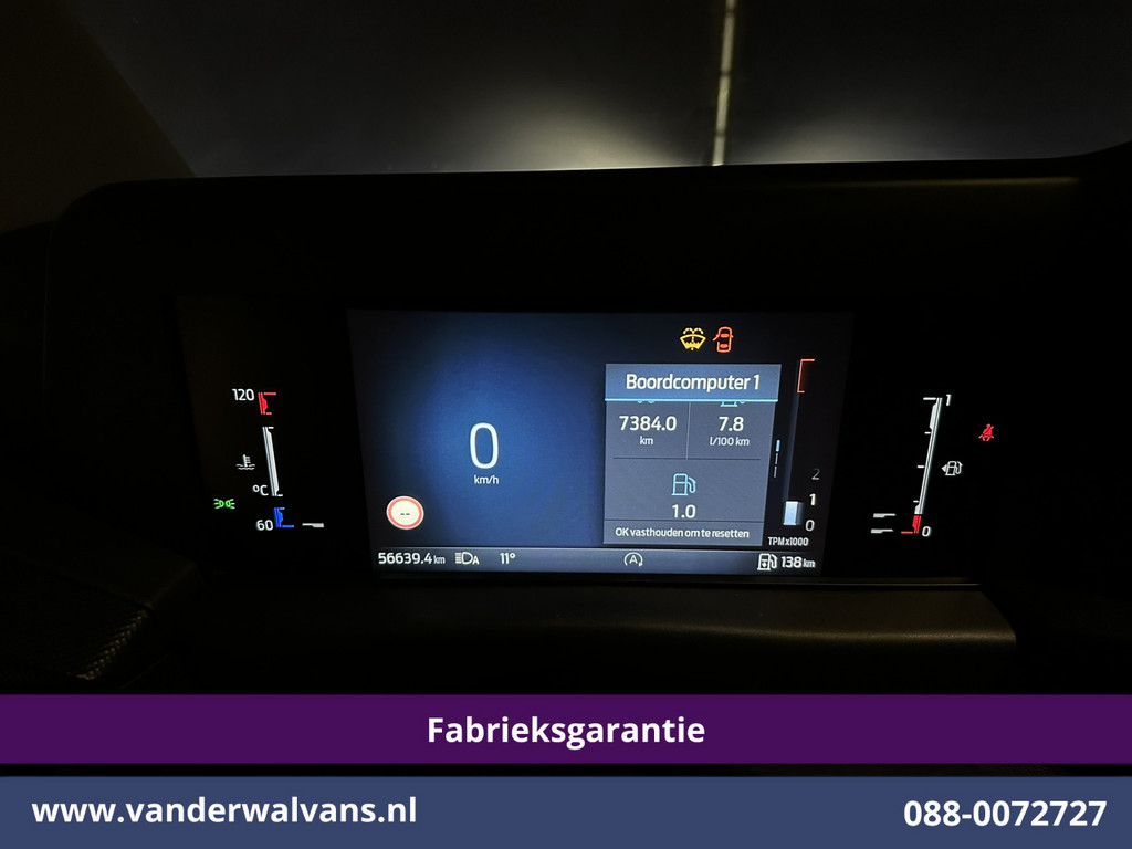Ford Transit Custom 2.0 TDCI 136pk L2H1 Fabrieksgarantie Euro6 Airco | Camera | LED | Apple Carplay | Cruisecontrol Android Auto, Verwarmde voorruit, Parkeersensoren, Bijrijdersbank 20