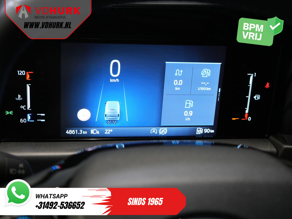 Ford Transit Custom 2.0 TDCI 150 pk L2 Limited BPM VRIJ! (DEMO) LED/ 2x Schuifdeur/ 5J/ 200.000km GARANTIE! Stoelverw./ Carplay/ Camera/ PDC/ LMV/ Cruise/ Inductie lader/ Rij Assist 19