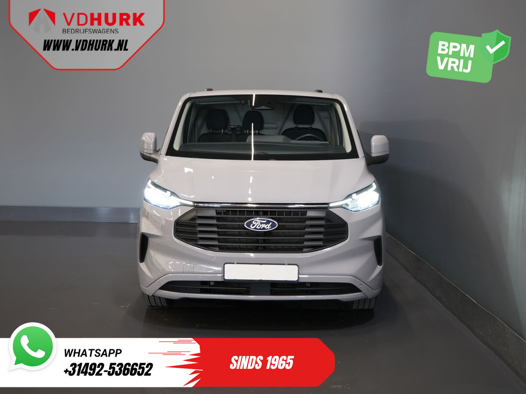Ford Transit Custom 2.0 TDCI 150 pk L2 Limited BPM VRIJ! (DEMO) LED/ 2x Schuifdeur/ 5J/ 200.000km GARANTIE! Stoelverw./ Carplay/ Camera/ PDC/ LMV/ Cruise/ Inductie lader/ Rij Assist 7