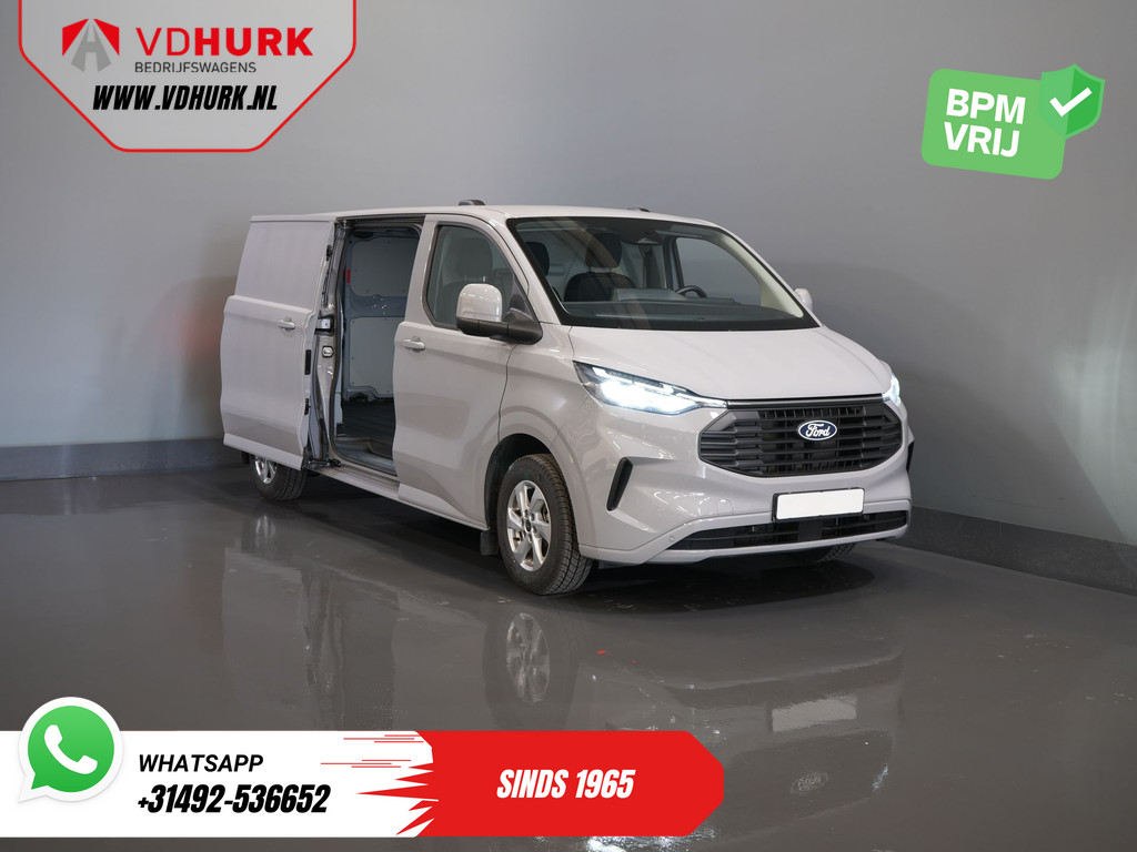 Ford Transit Custom 2.0 TDCI 150 pk L2 Limited BPM VRIJ! (DEMO) LED/ 2x Schuifdeur/ 5J/ 200.000km GARANTIE! Stoelverw./ Carplay/ Camera/ PDC/ LMV/ Cruise/ Inductie lader/ Rij Assist 9