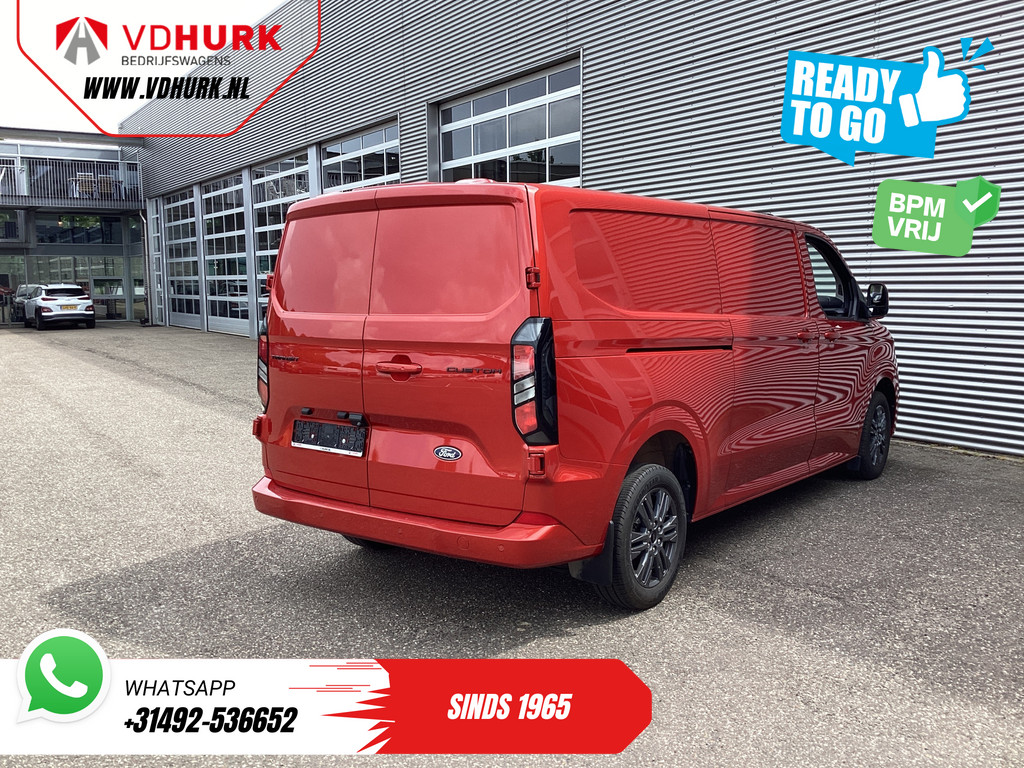 Ford Transit Custom 2.0 TDCI 150 pk L2 Limited BPM VRIJ! Garantie tot 1-28/ Adapt. Cruise/ LED/ Stoelverw./ Stuurverw./ Carplay/ PDC/ Camera 8